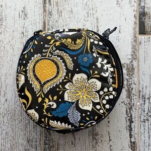 Vera Bradley Floral Patterned Round Pouch